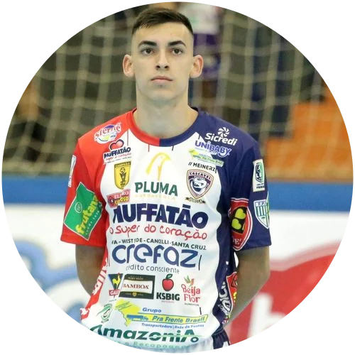 Minatti, ala canhoto, Cascavel Futsal/PR